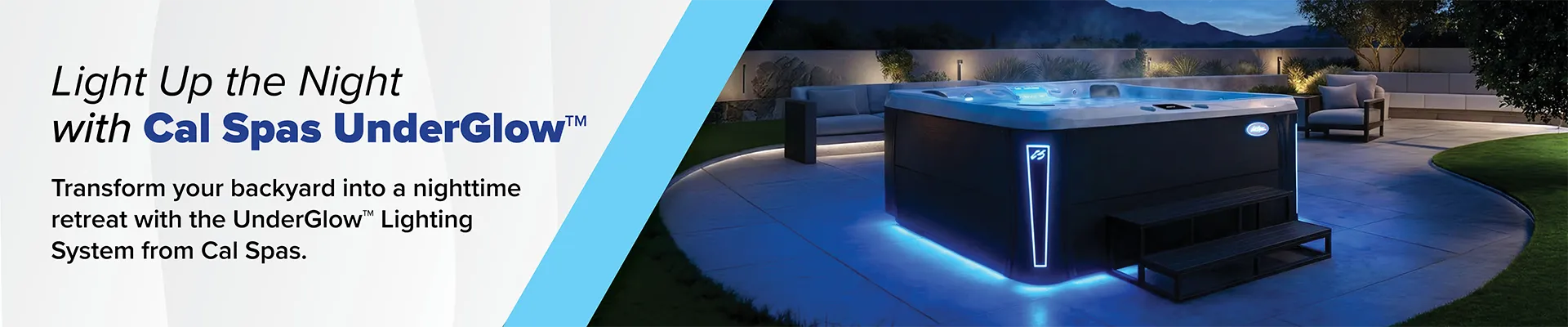 Calspas hot tub being used in a family setting - Rockford