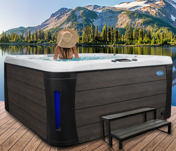 Calspas hot tub being used in a family setting - hot tubs spas for sale Rockford